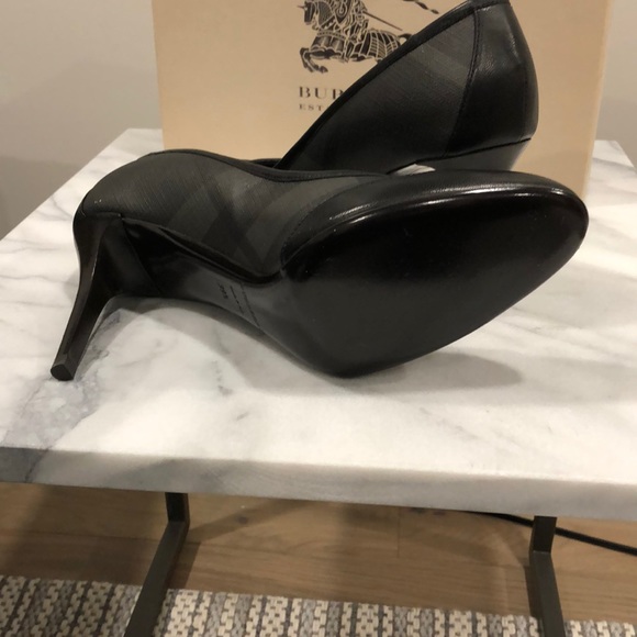 Burberry smoked check Halifax 85 pump - Picture 4 of 4